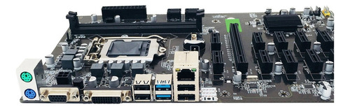 B250 Btc Minería Placa Madre Lga 1151 Ddr4 12xgraphics Tarje Color Fix