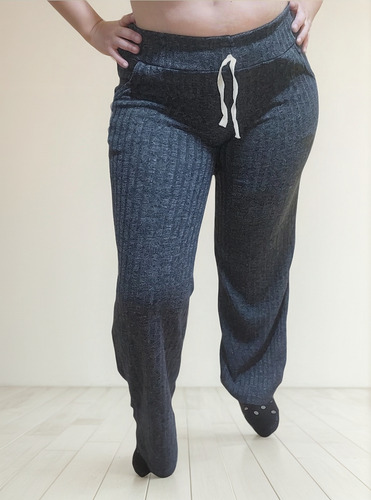 Pantalòn Palazzo De Lanilla Morley Con Bolsillos