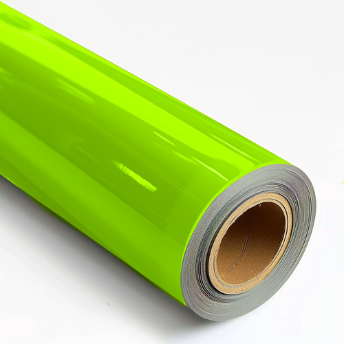 Vinil Automotriz Full Wrap De Textura Glossy 1.52x18 Mts Color Glossy Acid Green