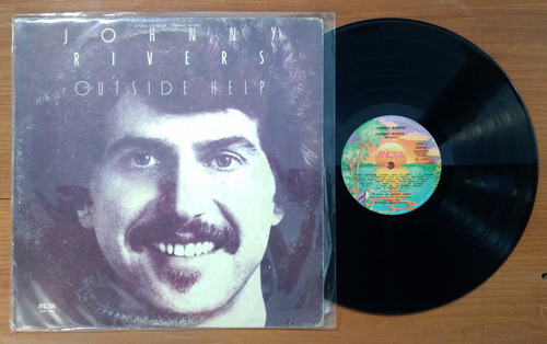 Johnny Rivers Outside Help 1977 Disco Lp Vinilo