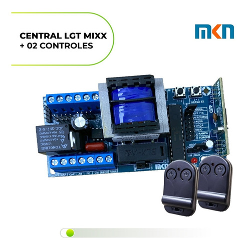 Kit Central Lgt-mixx (modelo Ppa C/rampa) + 02 Controles