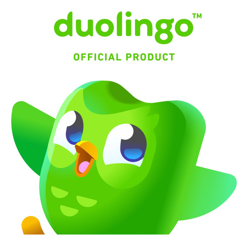// Duolingo Duo Plush - Licença Oficial - Lembrete Para