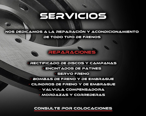 Imagen 3 de 5 de Kit Recambio Mordaza Freno Fiat Palio 54mm Gr Frenos