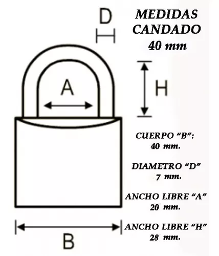 Kit 5 candados INOX con misma llave