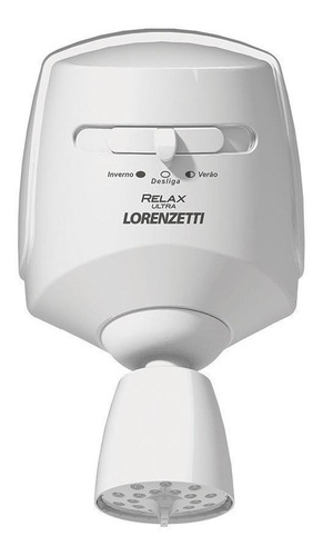 Chuveiro elétrico de parede Lorenzetti Relax Ultra branco 4600W 220V