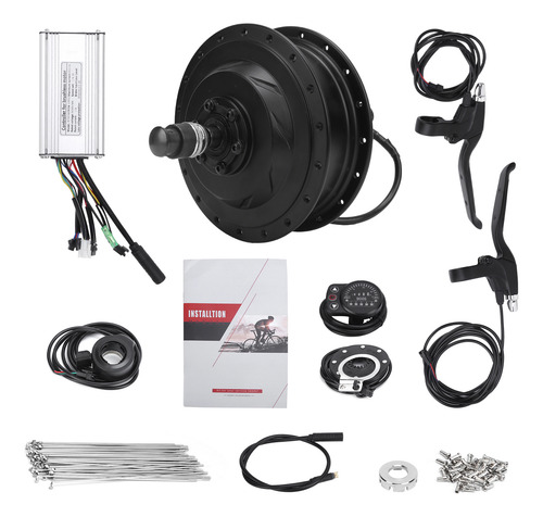 Kit De Motor De Cubo De Rueda Trasera De 24 Pulgadas, 12 G,