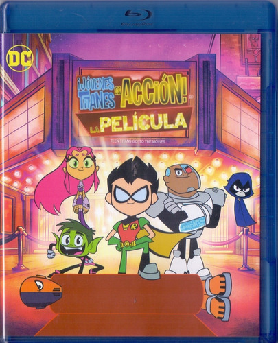 Teen Titans Go Jovenes Titanes En Accion La Pelicula Blu-ray