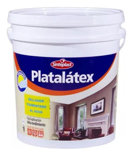 Platalatex Sellador Pigmentado 3.6 Litros Sinteplast