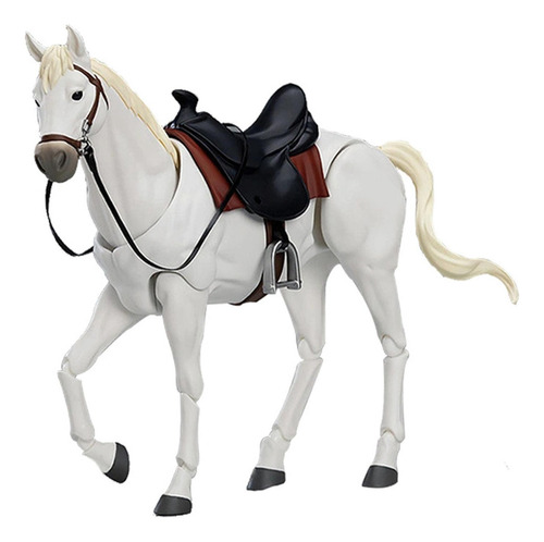 Modelo Figura Caballo A Escala 1/12, Accesorio Blanco