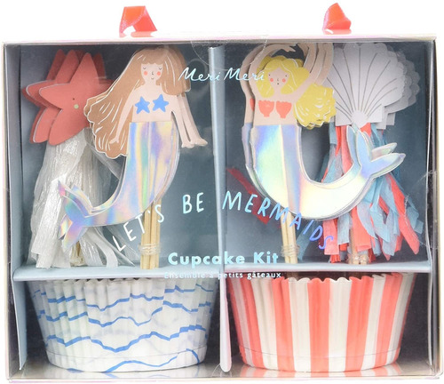  Lets Be Mermaids Cupcake Kit