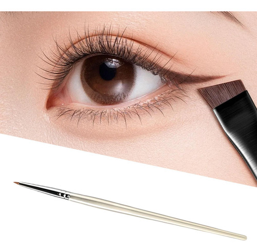 Cepillo De Delineador De Ojos Cepillo De Maquillaje 155 Mm