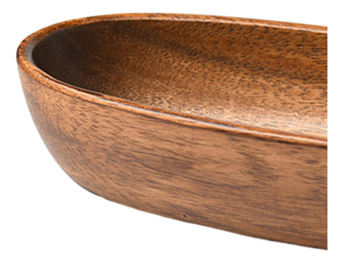 Bandeja De Madera Elegante Para Servir Aperitivos Y 22cm