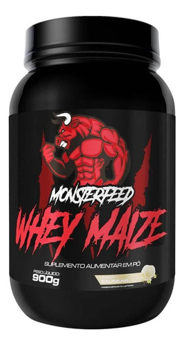 Whey Maize 900g Monsterfeed Sabor Baunilha