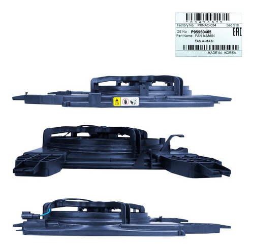 Imagen 6 de 10 de Electroventilador Aveo Speed 2012 2013 2014 Original