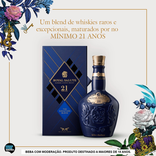 Whisky Royal Salute Signature - 21 Anos Garrafa 700ml