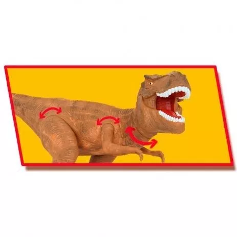 Dinossauro Tyrannosaurus Rex 42Cm Dino World Som Cotiplá