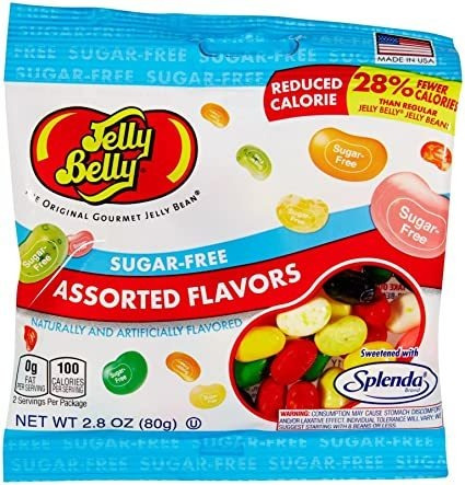 Jelly Belly Sin AzĂșcar Jelly Beans - 12 X 2,8 Onzas - Bolsas