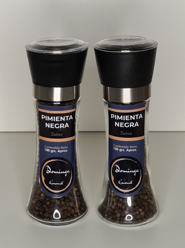 Pimienta Negra Entera 100 G. Dominga Gourmet