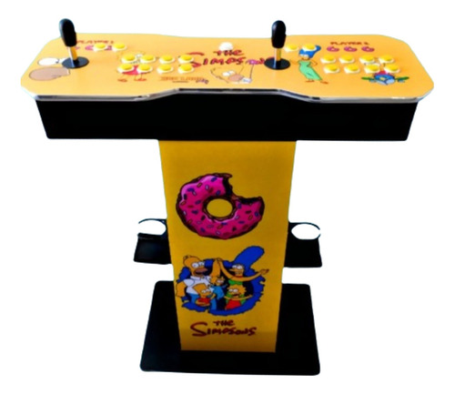 Tablero Arcade Con Base Mod The Si