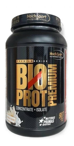 Suplemento en polvo HochSport Premium Series Bioprot Premium proteínas sabor vainilla cream en pote de 907g