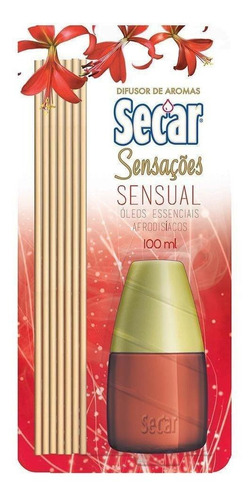 Difusor De Aroma Secar 100ml Sensual Afrodisíaco - 12 Un