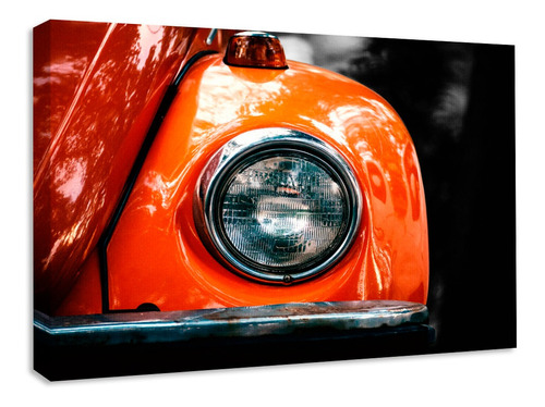 Cuadro Decorativo Canvas Autos Escarabajo Volkswagen 60x40