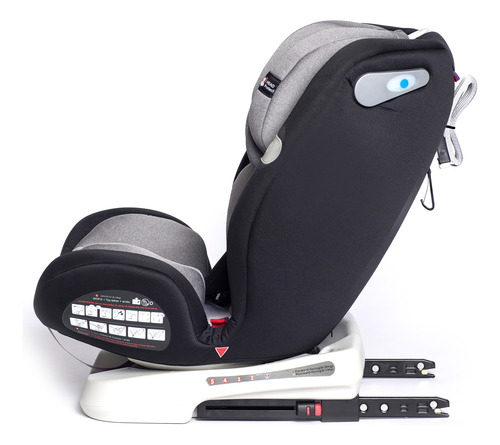 Autoasiento Bebe Motek Isofix Latch 0-36kg Giro 360