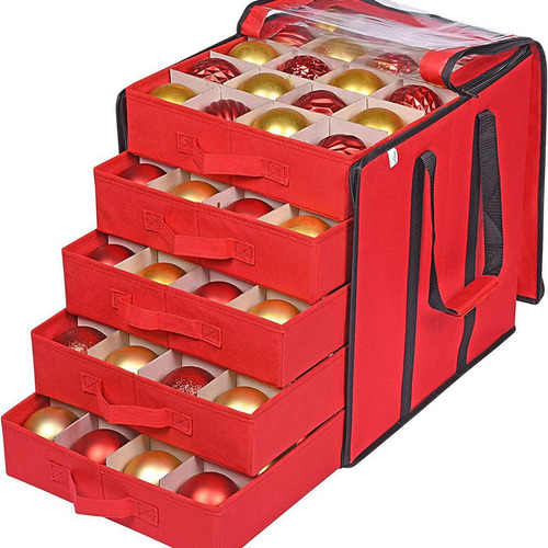 Caja Organizadora De Cajones Con Adornos De Bolas
