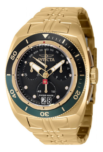 Reloj Para Unisexo Invicta Swiss Made 44779 Oro