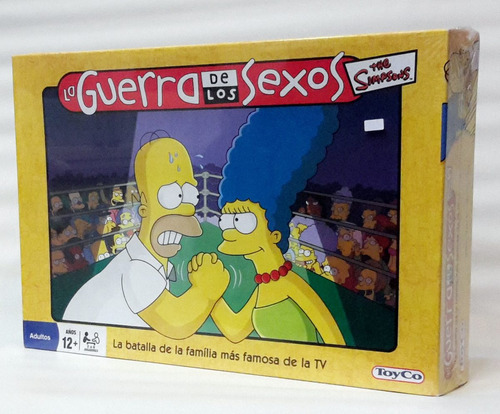 Guerra De Los Sexos De Los Simpsons Juego De Mesa De Toyco