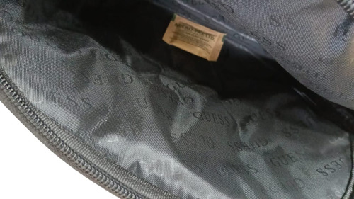 Guess Neceser Originales Importados De Usa Gris Oscuro Estampado