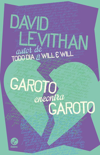 Garoto Encontra Garoto, De Levithan, David. Editorial Galera, Capa Mole Em Português, 2014