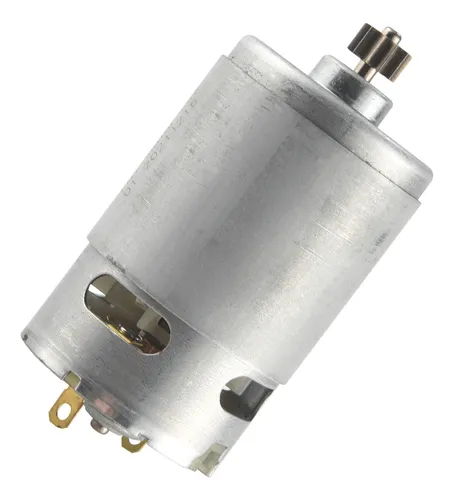 Motor DC RS550 14.4V De Alta Velocidad Con 9 Dientes – Carcasa De Aluminio – Ideal Para Destornilladores Eléctricos Y Proyectos DIY