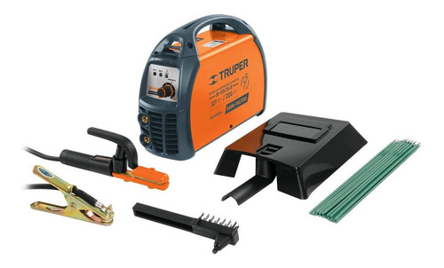 Imagen 2 de 2 de Soldadora inverter Truper SOIN-110/130 naranja y negra 50Hz/60Hz 127V/220V