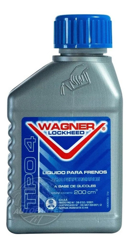 Liquido Para Frenos Tipo 4 Dot 4 - Alta Performance 200cc. (