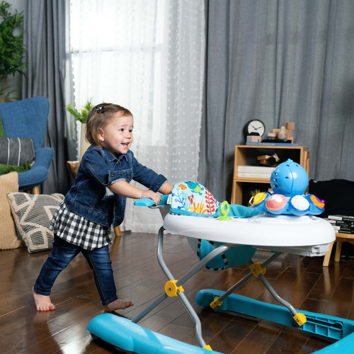 Andadera 4 En 1 Step And Twirl Opus De Baby Einstein 13107 0451-azul Cielo