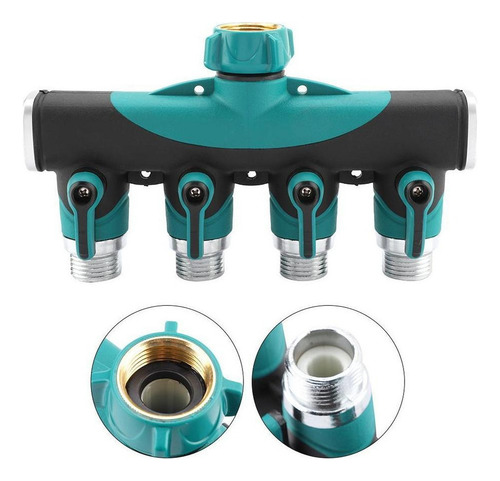 Divisor De Conector De Manguera De 3/4 Vías Divisor De Agua