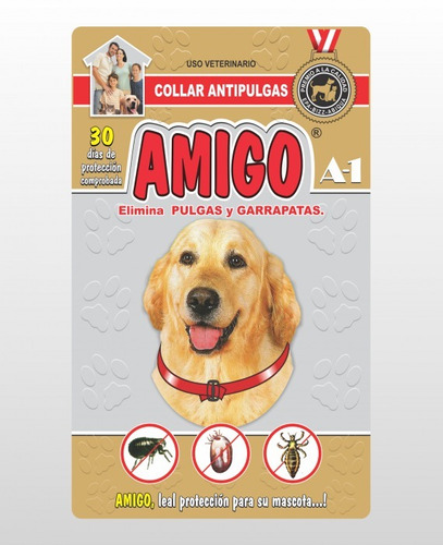 Collar Antipulgas Antigarrapatas Para Perros Mascota 