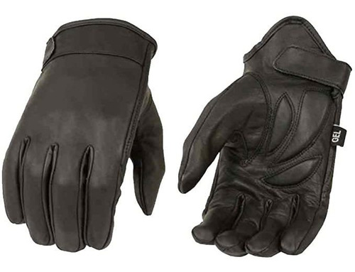 Guantes Premium De Piel, Cortos A La Muñeca, Para Hombres .