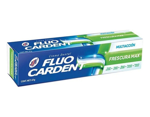 Crema Dental Fluocardent Frescura Max - Aliento Fresco