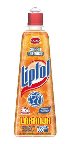 Kit Sabão Liptol Cremoso Limão Tradicional E Laranja - 6 Un