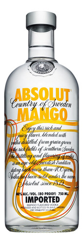 Vodka Absolut Mango 750ml