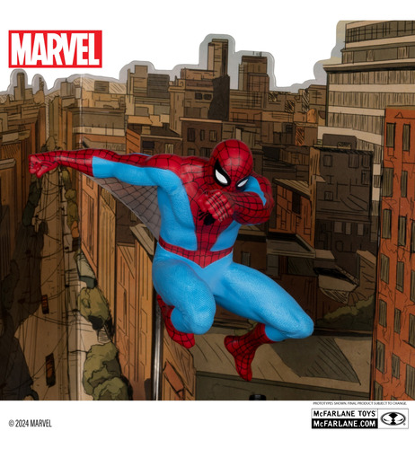 Mcfarlane Spider-man 1:10 Amazing Spider Man #38 Gold Label