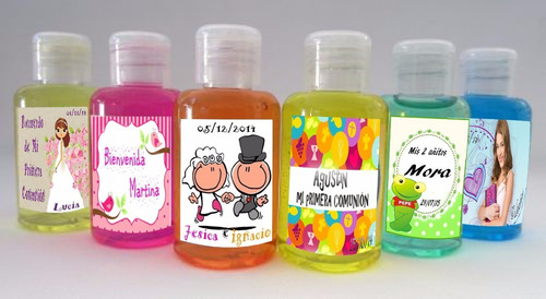 Jabón Liquido, Alc. Gel 60 Cc Personalizado Souvenirs X30