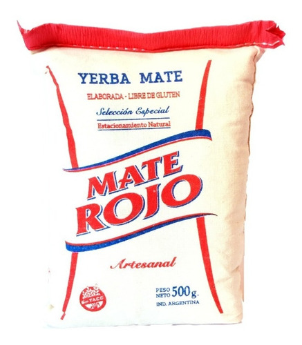 Yerba Mate Rojo Selección Especial - Lienzo X 1/2kg
