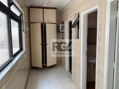 Apartamento Com 3 Dormitórios Para Alugar, 150 M² Por R$ 4.000,00/mês - Ponta Da Praia - Santos/sp - Ap7691