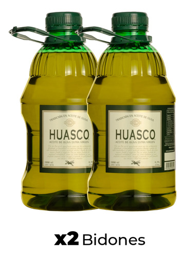 Aceite De Oliva Extra Virgen Huasco 2 X 2000 Ml