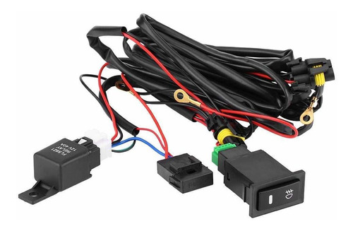 Interruptor Rele Cableado Universal Para Automovil Kit Luz V