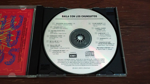 Los Chunguitos - Baila Con Los Chunguitos * Cd Made In Usa Estándar (Usado)