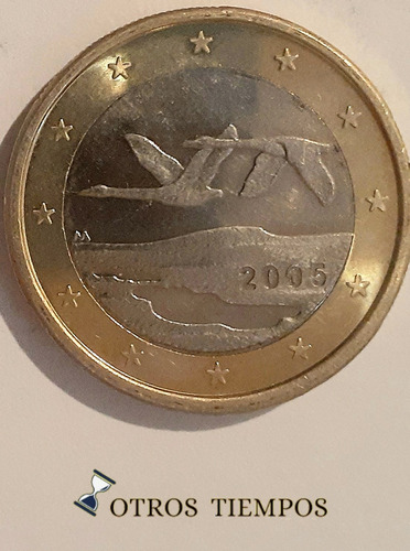 Moneda De 1 Euro Finlamdia 2005